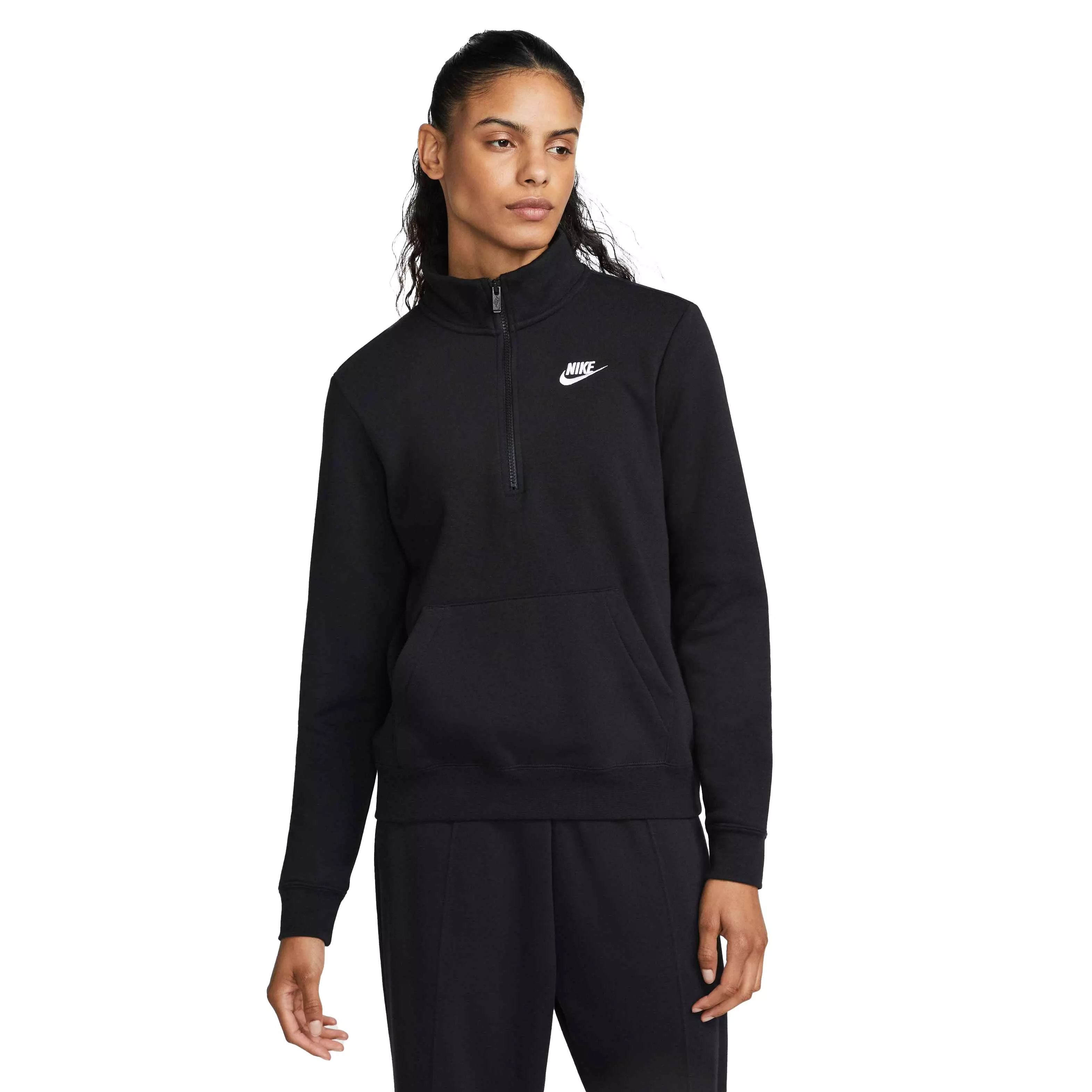 Nike club sweatshirt womens hotsell